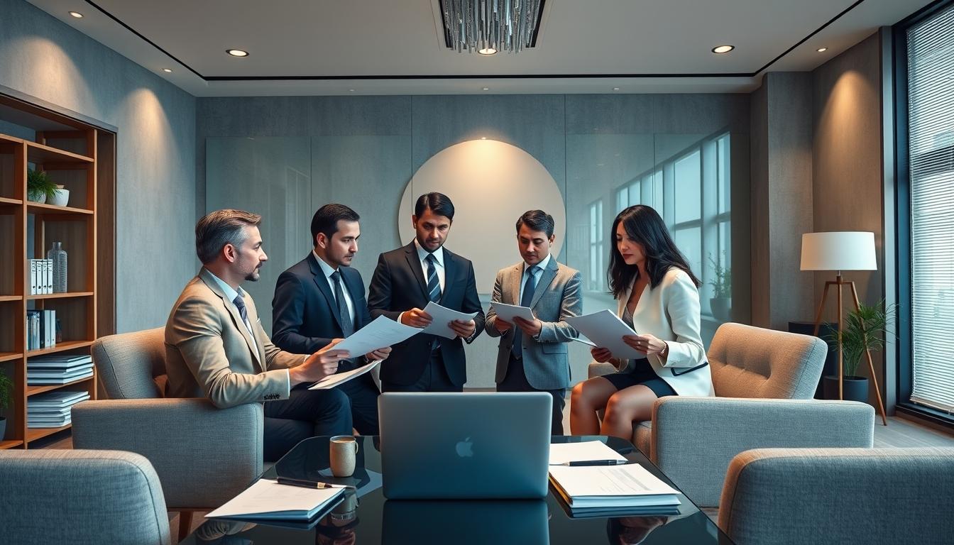 Family elder care planning discussion